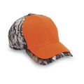 6-Panel Structured TRUE TIMBER with Camo Visor Edge & Back